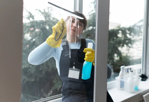 Nettoyage de vitres intérieures et extérieures à Treffiagat
